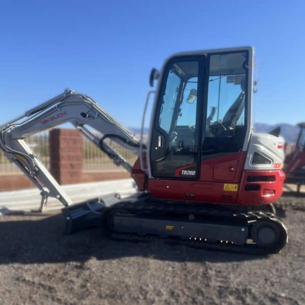 Takeuchi TB260CR Compact Excavator - Image 2