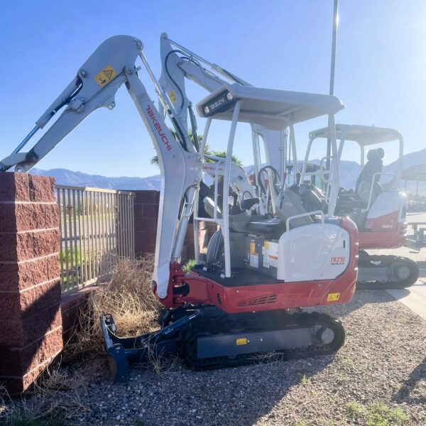 Takeuchi TB216R Compact Excavator - Image 2